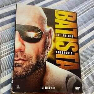 WWE Batista The Animal Unleashed DVD Set - Black and Gold